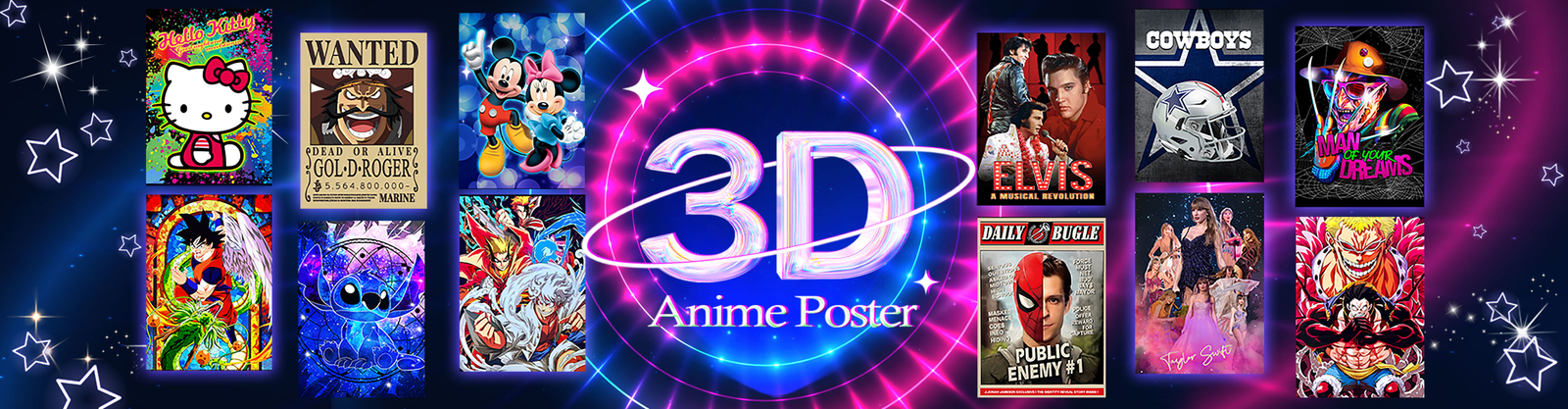 3D-Linsenposter