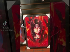 3D-Linsen-Plakat Flip-Anime-Plakat 40LPI 50L