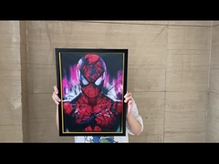 3D-Linsen-Plakat Flip-Anime-Plakat 40LPI 50L