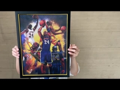 DGZ Naruto Messi Ronaldo Sport 3d Flip Motion Linsenartige Anime-Plakate 40*60cm