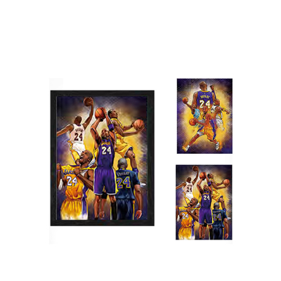 Anime Lenticular Marvel Poster 2 Charaktere ändern Bilder Manga 3D Flip Poster Wanddekor