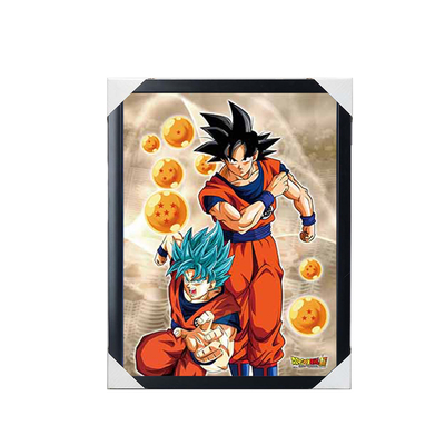 Japanischer Comic Dragon Ball One Piece Demon Slayer Bleach 3D-Druck Anime Hängende Bilder Wanddekor Schriftrollen Poster