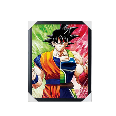 Japanischer Comic Dragon Ball One Piece Demon Slayer Bleach 3D-Druck Anime Hängende Bilder Wanddekor Schriftrollen Poster