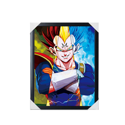 Japanischer Comic Dragon Ball One Piece Demon Slayer Bleach 3D-Druck Anime Hängende Bilder Wanddekor Schriftrollen Poster