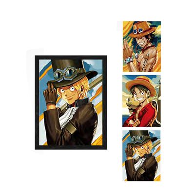 Bestseller 3D-Bild Linsen-Plakat Flip-Picture Anime-Plakat 3D-Plakat Linsen