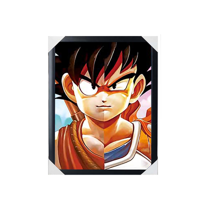 Heißer Verkauf Anime Dragon Ball 3D Lenikuläres Blatt Holographische Linsenkuläre Anime Plakat 3D Bild Für Wand
