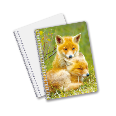 China Low Price Products Custom 3D-Linsendruck Blumen Tiere Hardcover Wiederverwendbares Notizbuch mit Logo