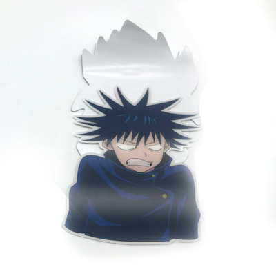 Wasserdichtes Aufkleber für den Wechsel von Flips Bewegungsaufkleber Lentikular 3D Anime Aufkleber für Auto Laptop Gepäckdekoration