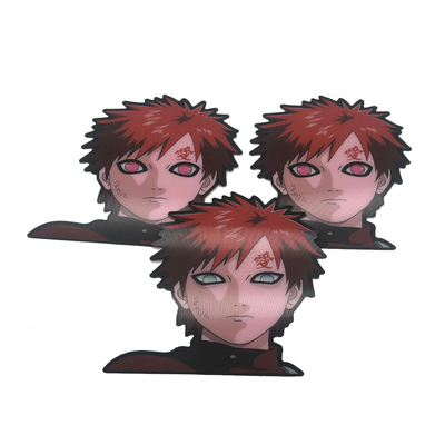 Hot Sale Auto-Aufkleber Custom Anime 3D Verändern Flip Motion Effekt Drucken Lenticular Auto Aufkleber