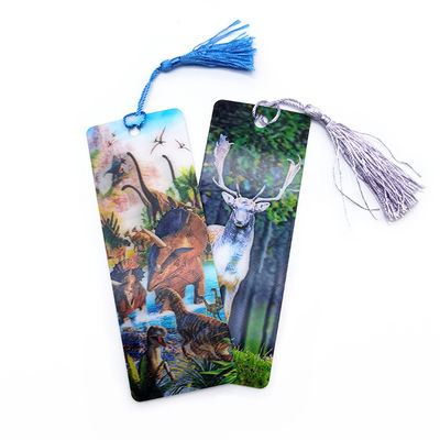 Anpassbares 3D-Lentikular-Lesezeichen mit holografischem 3D-Bild für erhöhte Sichtbarkeit auf Messen