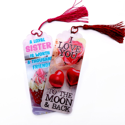 Drei-Dimensional Lenticular Bookmark Fortgeschrittenes 3D-Hologrammmarker