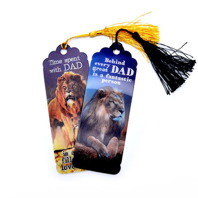 Anpassbares 3D-Lentikular-Lesezeichen mit holografischem 3D-Bild für erhöhte Sichtbarkeit auf Messen