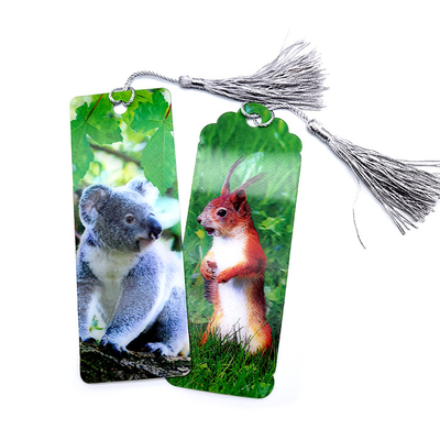 Drei-Dimensional Lenticular Bookmark Fortgeschrittenes 3D-Hologrammmarker