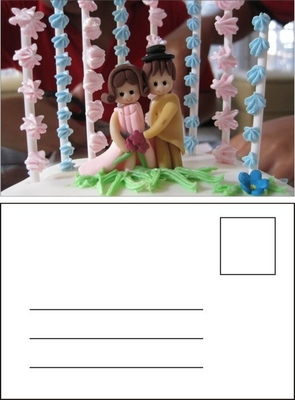 3D-Wechseln von Bildern Hochzeitstag Hochzeitskarte 3D-Druck Bilder