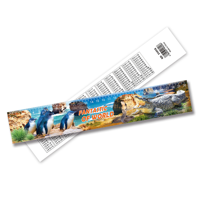 Anpassbares lentikulares 3D-Ruler PET-Hausdekorationen mit 3D-Animationseffekt