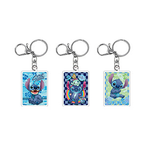 China Acryl Schlüsselhalter mit UV-Druck Anime Charms Kunststoff mit Edelstahl