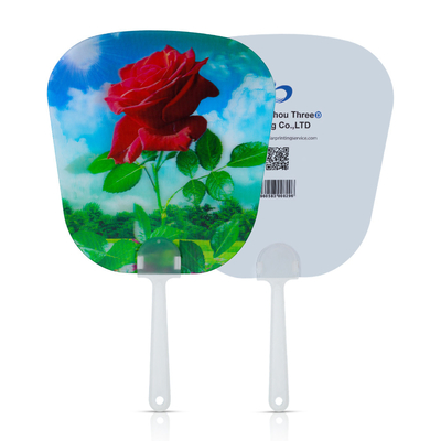 Hot-Selling Custom 3D Lenticular Hand Fans von Superstars Werbeaktion