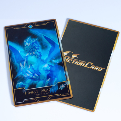 Fabrik 3D Lenticular Cards Fabrikherstellung Neues Design Vollfarbdruck Dauerhafte 3D-Karten