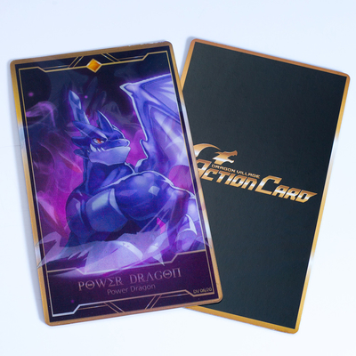Fabrik 3D Lenticular Cards Fabrikherstellung Neues Design Vollfarbdruck Dauerhafte 3D-Karten