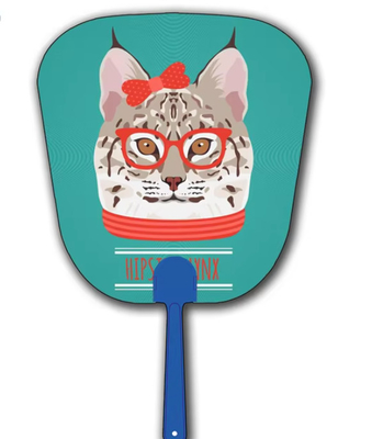 Hot-Selling Custom 3D Lenticular Hand Fans von Superstars Werbeaktion