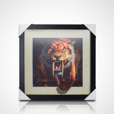 3D-Poster aus PET-Linsendruck 3D-Malerei mit schwarzem PS-Rahmen für die Wohnkultur