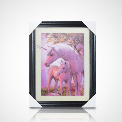 3D-Poster für Linsenmalerei PET 30*40cm 5D-Poster für Linsenmalerei Tiger 3D-Malerei mit schwarzem Rahmen für die Wohnkultur