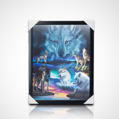 3D Flip Anime Poster Billig Wanddekoration Populär Film 3D Motion Avengers Helden Custom Verpackung Herstellung