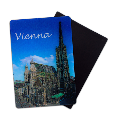 Landmark Castle Souvenir Geschenk 3D-Linsenmagnete für Werbeaktionen