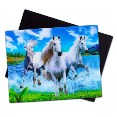 Schöne Welpen 3D-Magnete Linsen 3D-Kühlschrank Magnet zum Souvenir Geschenk