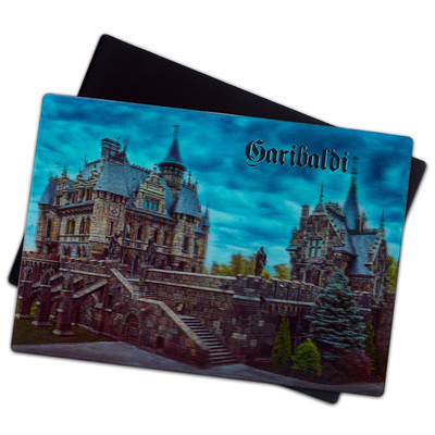 Landmark Castle Souvenir Geschenk 3D-Linsenmagnete für Werbeaktionen