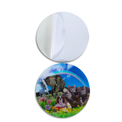 Hot Sale Auto-Aufkleber Custom Anime 3D Verändern Flip Motion Effekt Drucken Lenticular Auto Aufkleber