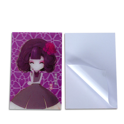 Großhandel Lenticular Anime Motion Sticker Wasserdichtes Peeker Lenticular Anime Auto 3D Aufkleber