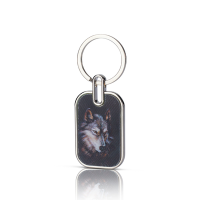 Custom Design Ihr eigener Glitzer Acrylschlüsselbund Anime niedlicher Acrylscharm mit Make-Own-Design-Druck