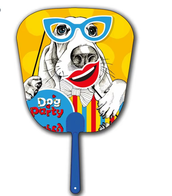 Werbeprodukt PP 3D Linsenwirkung Kunststoff-Handventilator
