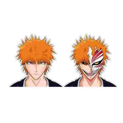 Wasserdichtes Anime-Aufkleber Wechseln Flips Aufkleber Iguro Obanai Dämonenschläger 3D Lenticular Motion Aufkleber für Auto Laptoption