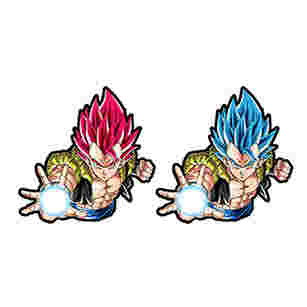 Großhandel Dragon Ball Design Wasserdichte 3D Anime Aufkleber Wechseln Flips Aufkleber Linsen Auto Aufkleber Anime