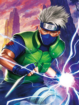 DGZ Naruto Messi Ronaldo Sport 3d Flip Motion Linsenartige Anime-Plakate 40*60cm