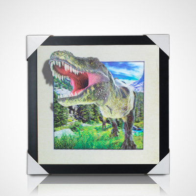Bilder von Wildtieren Lentikular Plakat 3D-Druck Werbung mit Tiefeffekt