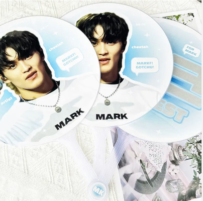 Japanische koreanische Idol-Gruppe DIY Fan-Konzert Produktion Kunststoff Love King Umgebung Stars Design Fan