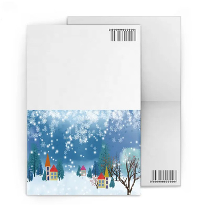 3D-Grußkarten für Weihnachten