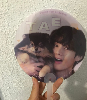 Custom One Side Kpop Picket 3d Linsenhandventilator