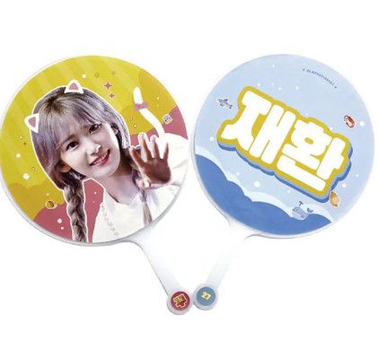Custom One Side Kpop Picket 3d Linsenhandventilator