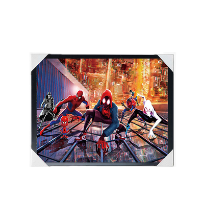 Großhandel Anime 3D Poster Marvel 3D Linsenposter Wanddekor 3D Druck Wechselbild Anime Poster