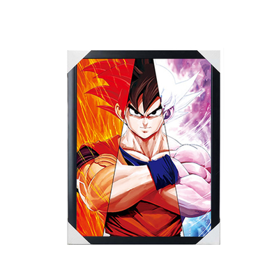 Heißer Verkauf Anime Dragon Ball 3D Lenikuläres Blatt Holographische Linsenkuläre Anime Plakat 3D Bild Für Wand