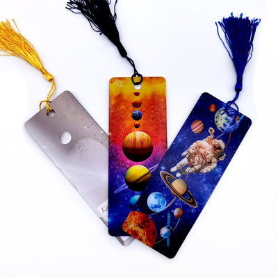 3D Lenticular Bookmark Astronaut Galaxie Lesezeichen für Aufmerksamkeitsfördernde Werbeaktionen