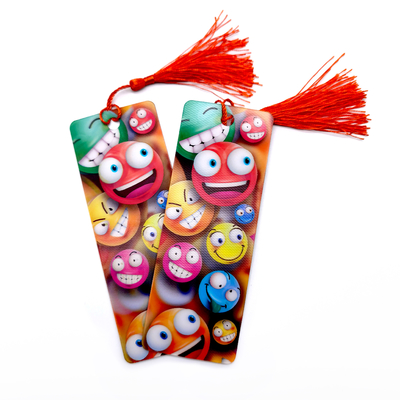 Schönes, süßes 3D-Linsen-Lesezeichen für Geschenke