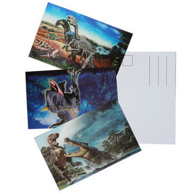 Verhandlungsstatus gelesen fehlgeschlagen 3D Lenticular Postcards für den Markt