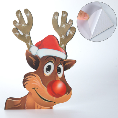 3D-Linsen-Aufkleber / Linsen-Druck-Aufkleber / Anpassung von 3D-Anime-Bewegungsaufklebern