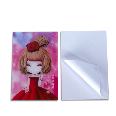 Großhandel Lenticular Anime Motion Sticker Wasserdichtes Peeker Lenticular Anime Auto 3D Aufkleber