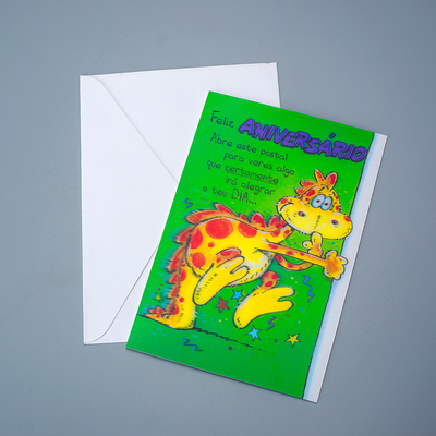 3D-Karten Lentikulare Postkarte Animate Einladungskarten